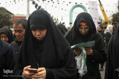 مراسم پیاده روی روز اربعین در تهران