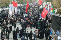 مراسم پیاده روی روز اربعین در تهران