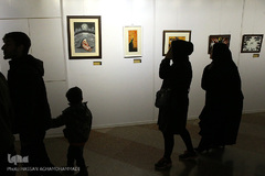 نمایشگاه آثار برتر چهارمین جایزه هنر و ادبیات «محتشم»