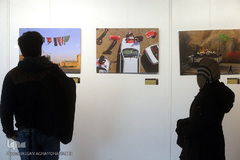 نمایشگاه آثار برتر چهارمین جایزه هنر و ادبیات «محتشم»