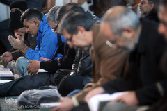  مراسم قرائت زیارت از بعید حضرت محمد ابن عبدالله، پیامبر گرامی اسلام (ص) در آستان مقدس حضرت عبدالعظیم حسنی(ع) 