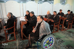  مراسم قرائت زیارت از بعید حضرت محمد ابن عبدالله، پیامبر گرامی اسلام (ص) در آستان مقدس حضرت عبدالعظیم حسنی(ع) 