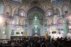  مراسم قرائت زیارتنامه حضرت محمد ابن عبدالله، پیامبر گرامی اسلام (ص) از راه بعید در آستان مقدس حضرت عبدالعظیم حسنی(ع) 