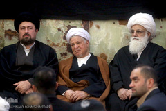 مراسم ترحیم مرحوم آیت الله سیدعبدالکریم موسوی اردبیلی (ره)