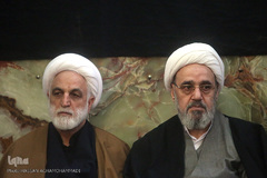 مراسم ترحیم مرحوم آیت الله سیدعبدالکریم موسوی اردبیلی (ره)