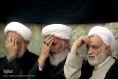 مراسم ترحیم مرحوم آیت الله سیدعبدالکریم موسوی اردبیلی (ره)