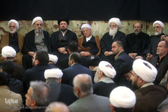 مراسم ترحیم مرحوم آیت الله سیدعبدالکریم موسوی اردبیلی (ره)