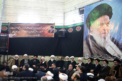 مراسم ترحیم مرحوم آیت الله سیدعبدالکریم موسوی اردبیلی (ره)