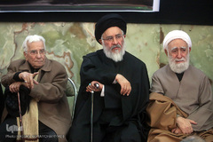 مراسم ترحیم مرحوم آیت الله سیدعبدالکریم موسوی اردبیلی (ره)