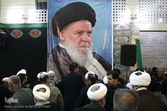 مراسم ترحیم مرحوم آیت الله سیدعبدالکریم موسوی اردبیلی (ره)