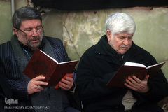 مراسم ترحیم مرحوم آیت الله سیدعبدالکریم موسوی اردبیلی (ره)