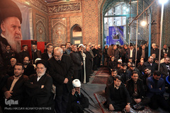 مراسم ترحیم مرحوم آیت الله سیدعبدالکریم موسوی اردبیلی (ره)