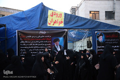 مراسم ترحیم مرحوم آیت الله سیدعبدالکریم موسوی اردبیلی (ره)