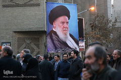 مراسم ترحیم مرحوم آیت الله سیدعبدالکریم موسوی اردبیلی (ره)