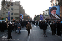 مراسم ترحیم مرحوم آیت الله سیدعبدالکریم موسوی اردبیلی (ره)