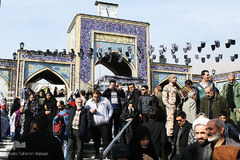 پیاده روی جامانگان حرم امام رضا(ع) تا امام زاده صالح(ع)