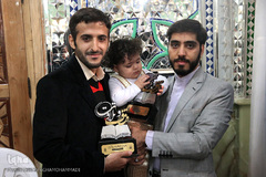 هادی موحد امین، قاری منتخب هیات داوران و علی خشنود،قاری برگزیده آرای مردمی 