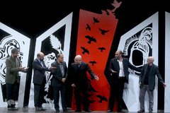 مراسم اختتامیه سومین سوگواره هنرهای نمایشی و آیین های مذهبی «خمسه» 