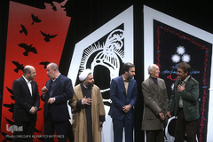 مراسم اختتامیه سومین سوگواره هنرهای نمایشی و آیین های مذهبی «خمسه» 