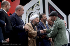 مراسم اختتامیه سومین سوگواره هنرهای نمایشی و آیین های مذهبی «خمسه» 