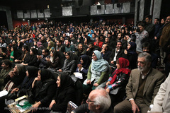 مراسم اختتامیه سومین سوگواره هنرهای نمایشی و آیین های مذهبی «خمسه» 