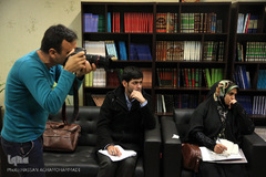 نمایشگاه آثار علمی آیت الله هاشمی شاهرودی