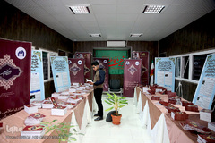 نمایشگاه آثار علمی آیت الله هاشمی شاهرودی