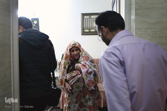 دیدار نمایندگان جامعه قرآنی با خانواده شهید «حسین الوندی»