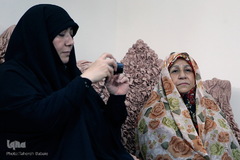 دیدار نمایندگان جامعه قرآنی با خانواده شهید «حسین الوندی»