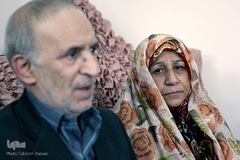 دیدار نمایندگان جامعه قرآنی با خانواده شهید «حسین الوندی»