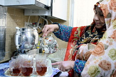 دیدار نمایندگان جامعه قرآنی با خانواده شهید «حسین الوندی»