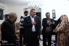 دیدار نمایندگان جامعه قرآنی با خانواده شهید «حسین الوندی»