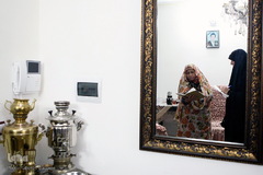 دیدار نمایندگان جامعه قرآنی با خانواده شهید «حسین الوندی»