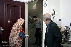 دیدار نمایندگان جامعه قرآنی با خانواده شهید «حسین الوندی»