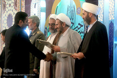  مراسم اختتامیه مسابقات قرآن برادران شاغل و وظیفه وزارت دفاع