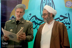  مراسم اختتامیه مسابقات قرآن برادران شاغل و وظیفه وزارت دفاع