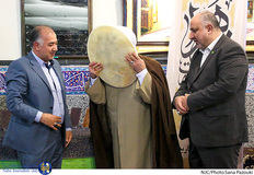 مراسم رونمایی از خطبه شریفه فدکیه