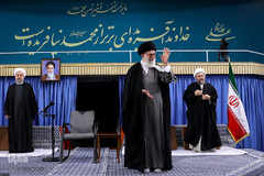 دیدار مسئولان نظام با رهبر معظم انقلاب
