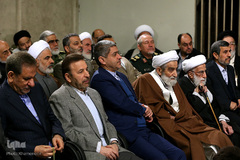دیدار مسئولان نظام با رهبر معظم انقلاب