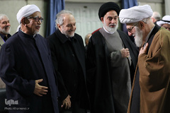 دیدار مسئولان نظام با رهبر معظم انقلاب