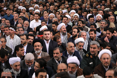 دیدار مسئولان نظام با رهبر معظم انقلاب