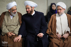 دیدار مسئولان نظام با رهبر معظم انقلاب