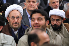 دیدار مسئولان نظام با رهبر معظم انقلاب