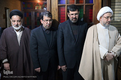 مراسم بزرگداشت سومین روز ارتحال مرحوم آیت‌الله واعظ‌زاده خراسانی