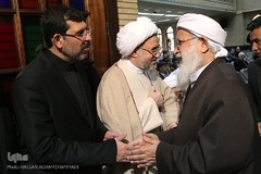 مراسم بزرگداشت سومین روز ارتحال مرحوم آیت‌الله واعظ‌زاده خراسانی