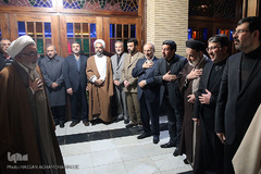 مراسم بزرگداشت سومین روز ارتحال مرحوم آیت‌الله واعظ‌زاده خراسانی