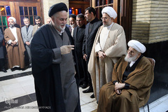 مراسم بزرگداشت سومین روز ارتحال مرحوم آیت‌الله واعظ‌زاده خراسانی