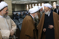 مراسم بزرگداشت سومین روز ارتحال مرحوم آیت‌الله واعظ‌زاده خراسانی