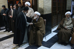 مراسم بزرگداشت سومین روز ارتحال مرحوم آیت‌الله واعظ‌زاده خراسانی