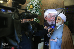 مراسم بزرگداشت سومین روز ارتحال مرحوم آیت‌الله واعظ‌زاده خراسانی